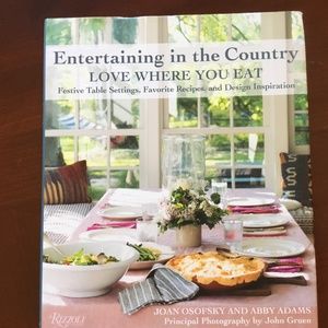 Entertaining in the Country cookbook - New'